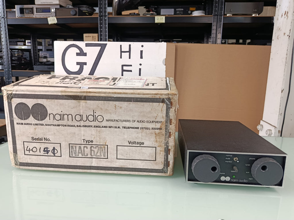 NAIM NAC 62 PRE AMPLIFIER