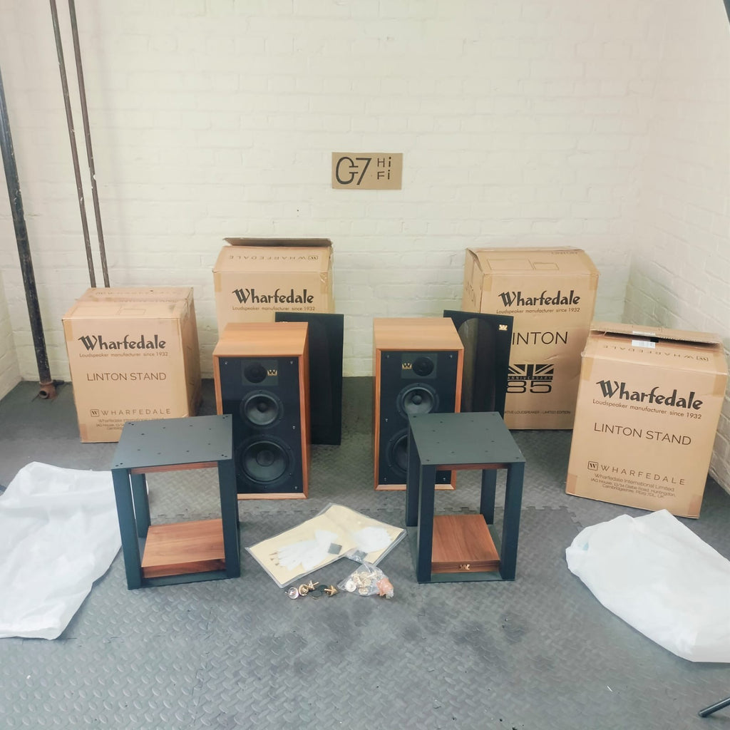 WHARFDALE LINTON HERITAGE 85TH ANNIVERSARY LIMITED EDITION SPEAKERS