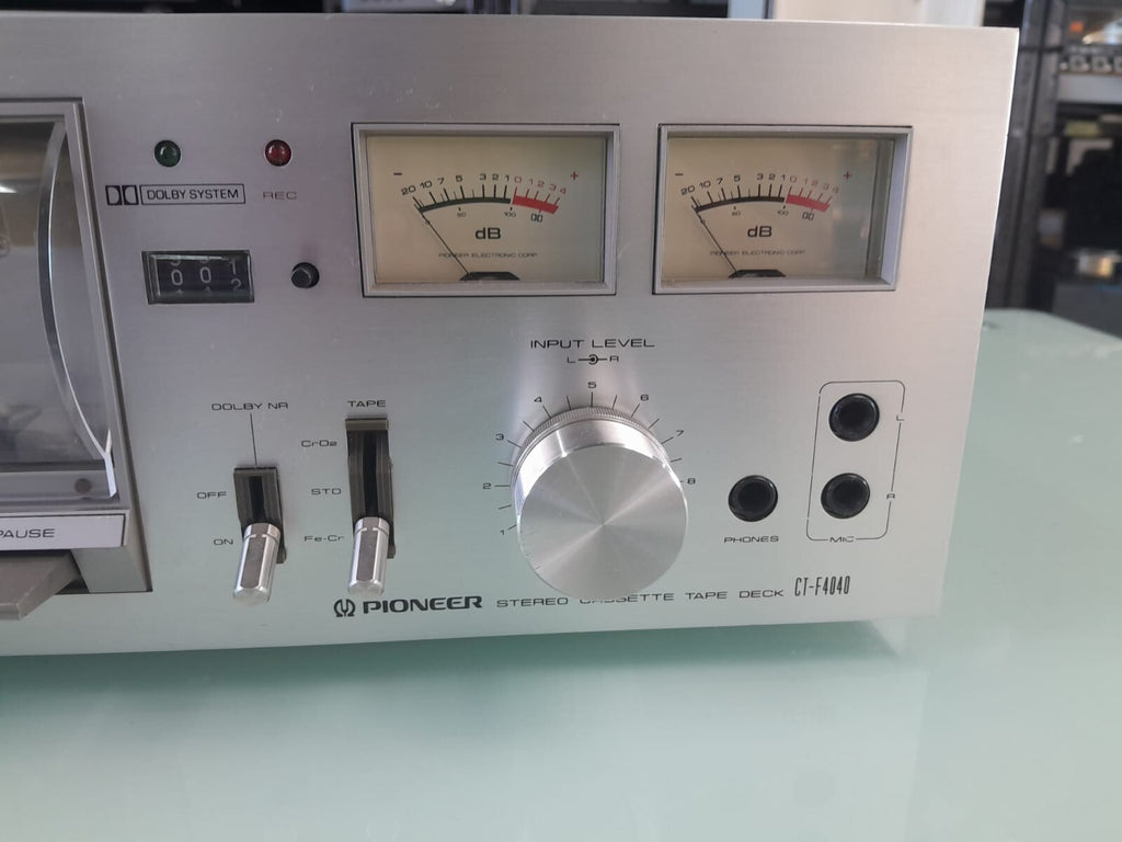 PIONEER CT F4040 STEREO CASSETTE TAPE DECK