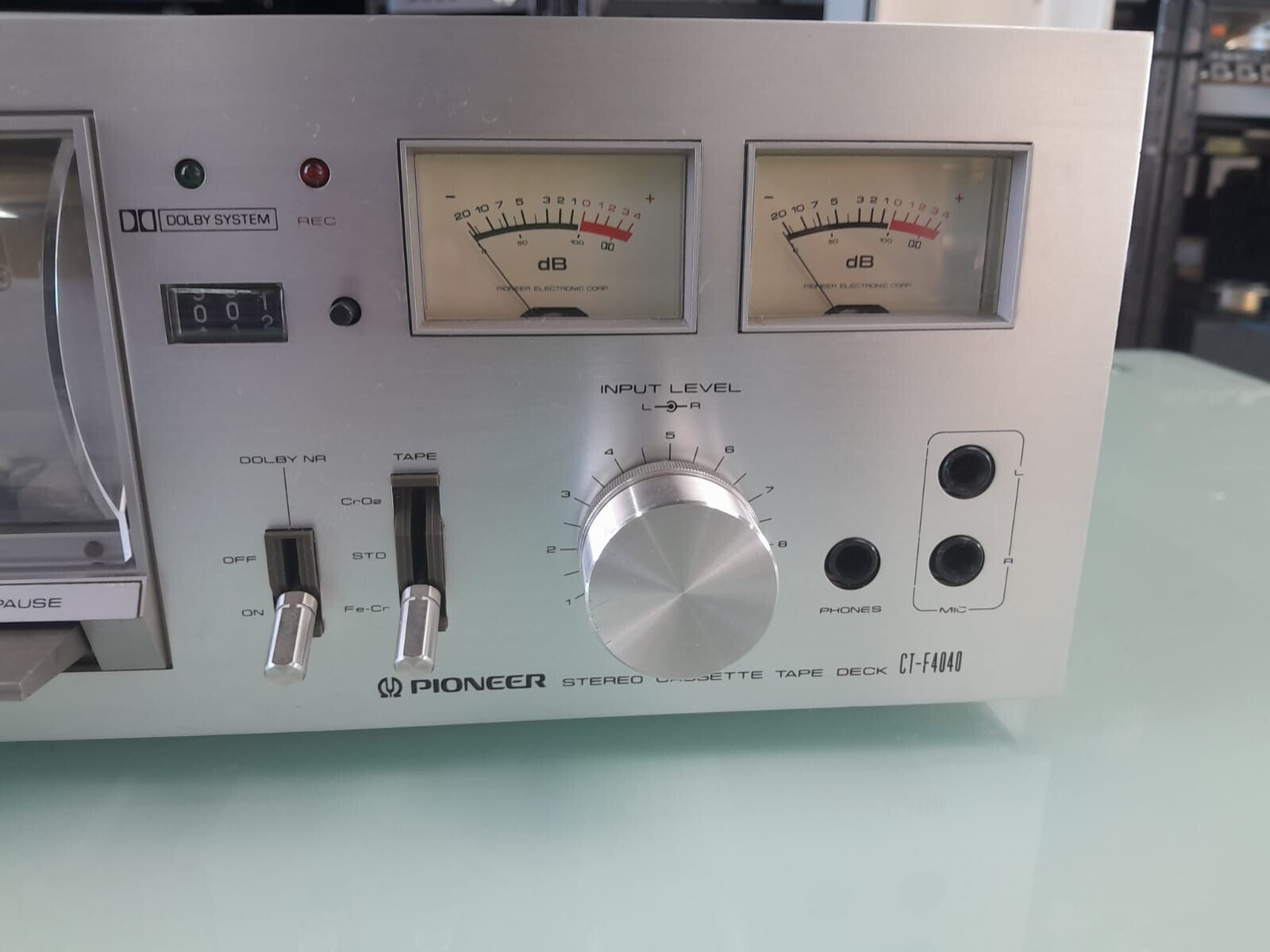 PIONEER CT F4040 STEREO CASSETTE TAPE DECK