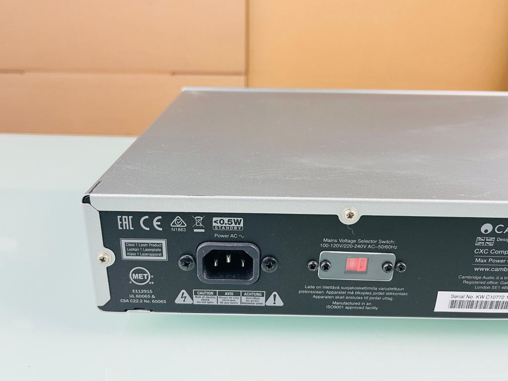 CAMBRIDGE AUDIO CXC CD TRANSPORT WITH REMOTE