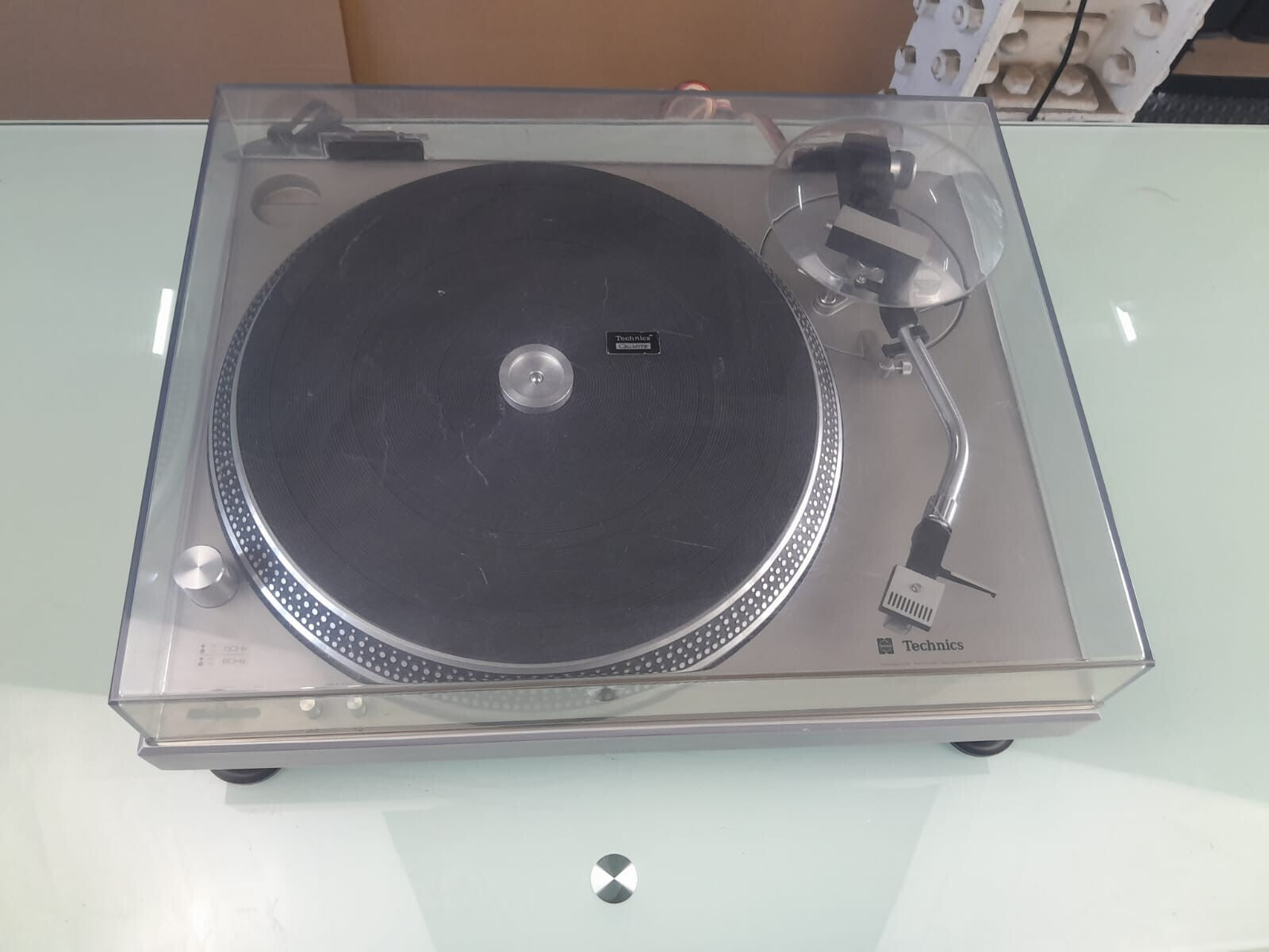 TECHNICS SL 1200 DIRECT DRIVE TURNTABLE ORTOFON M 15 E SUPER