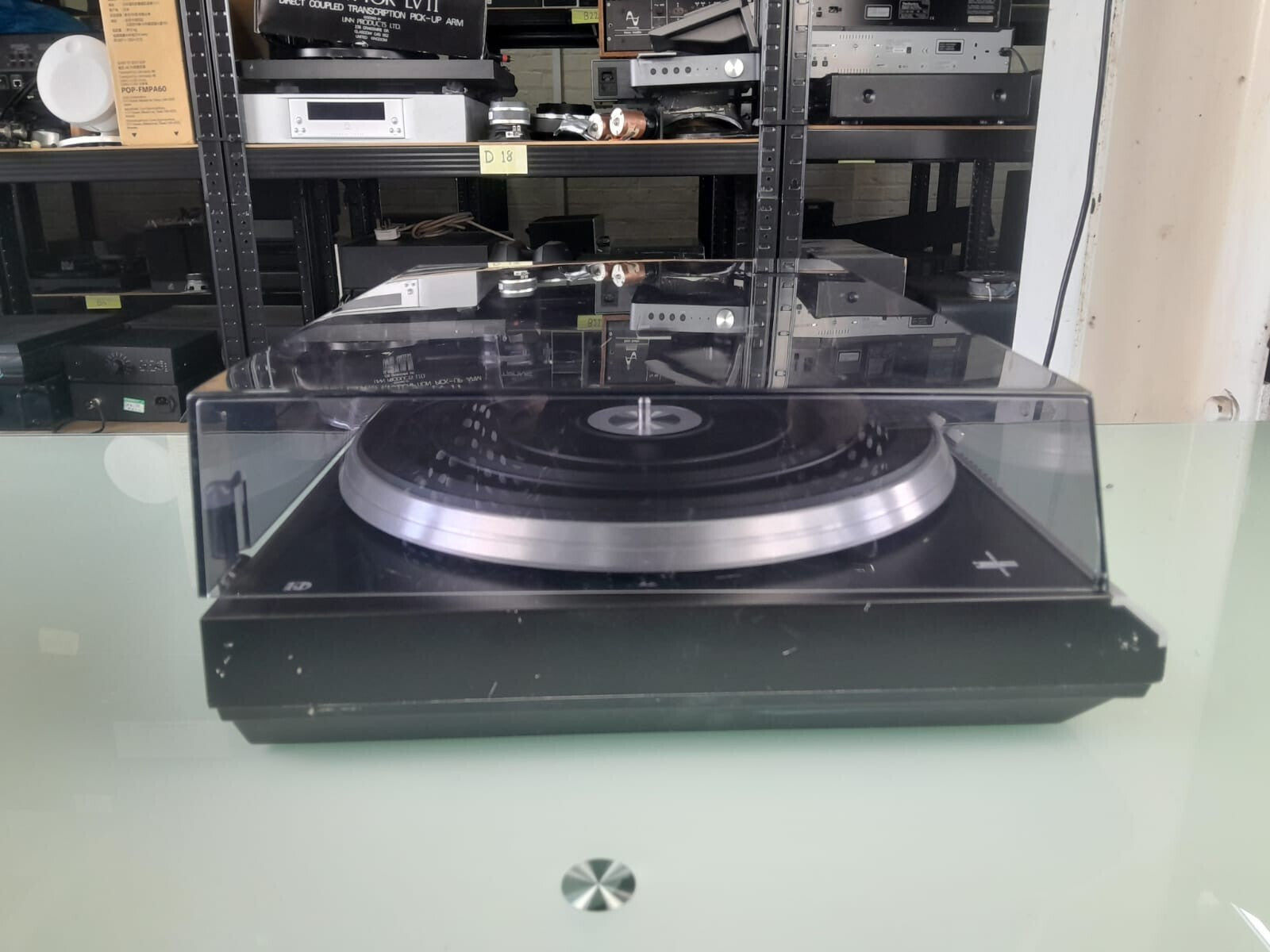 PHILIPS BLACK TULIP AF 829 AUTOMATIC TURNTABLE WITH PHILIPS 412 II CARTRIDGE