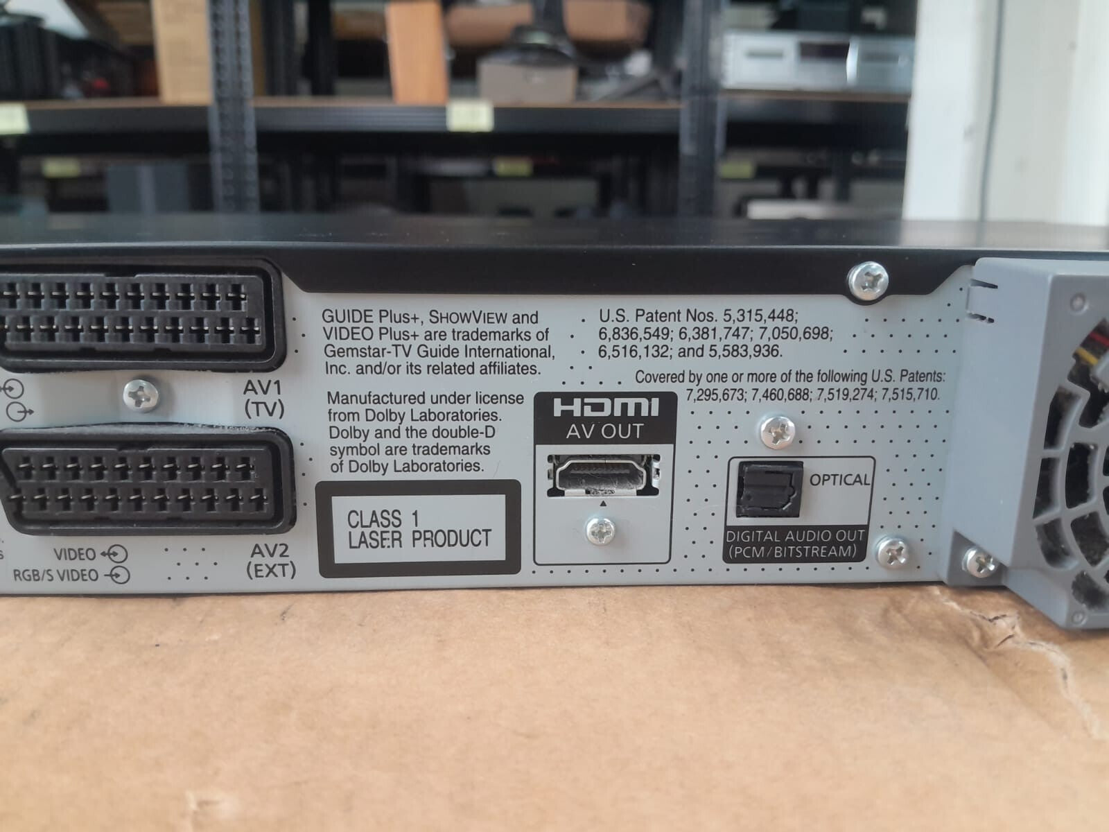 Panasonic DMR-EX83 DVD Recorder