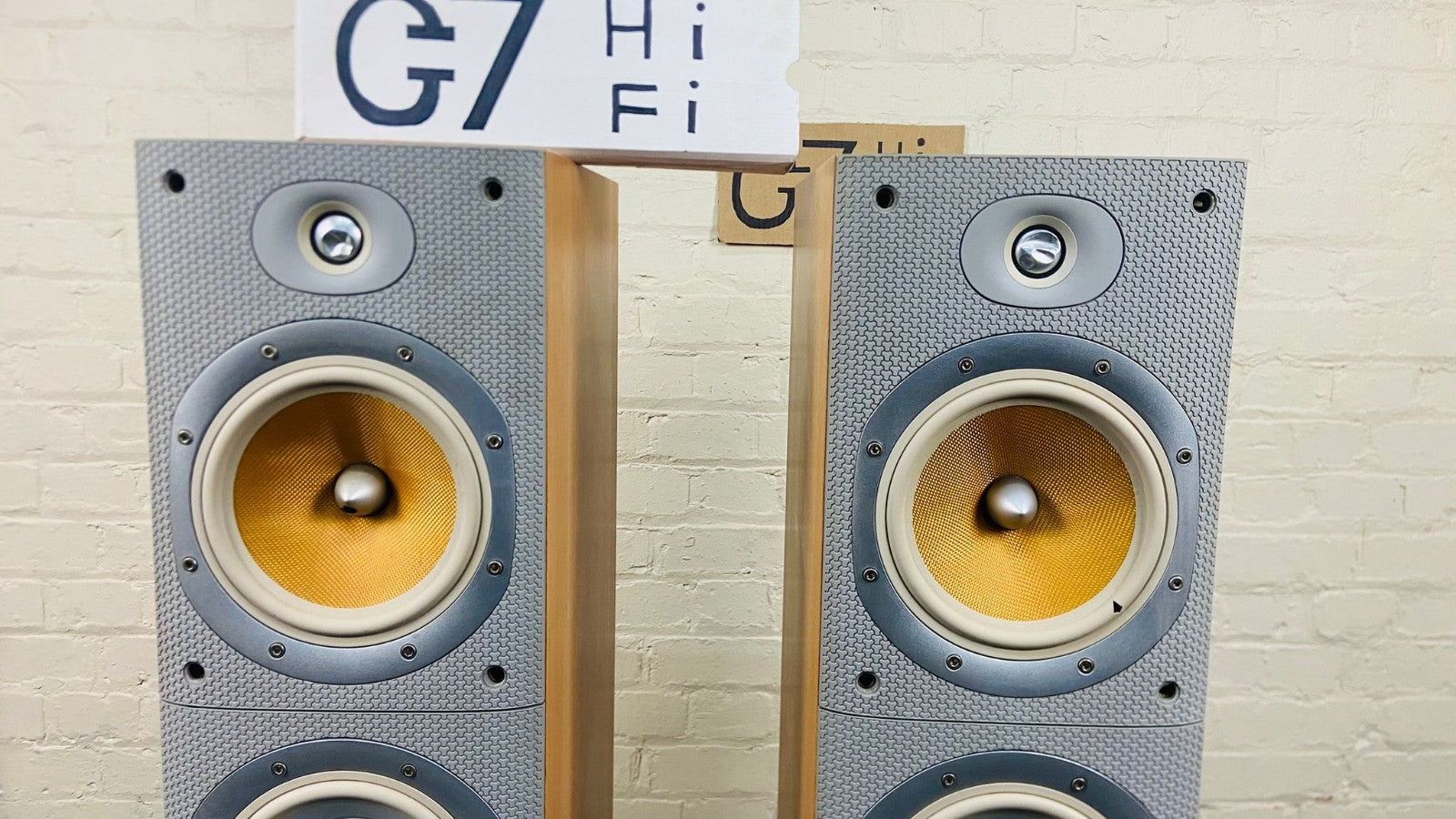 BOWERS & WILKINS B&W DM 604 S3 FLOORSTANDING SPEAKERS