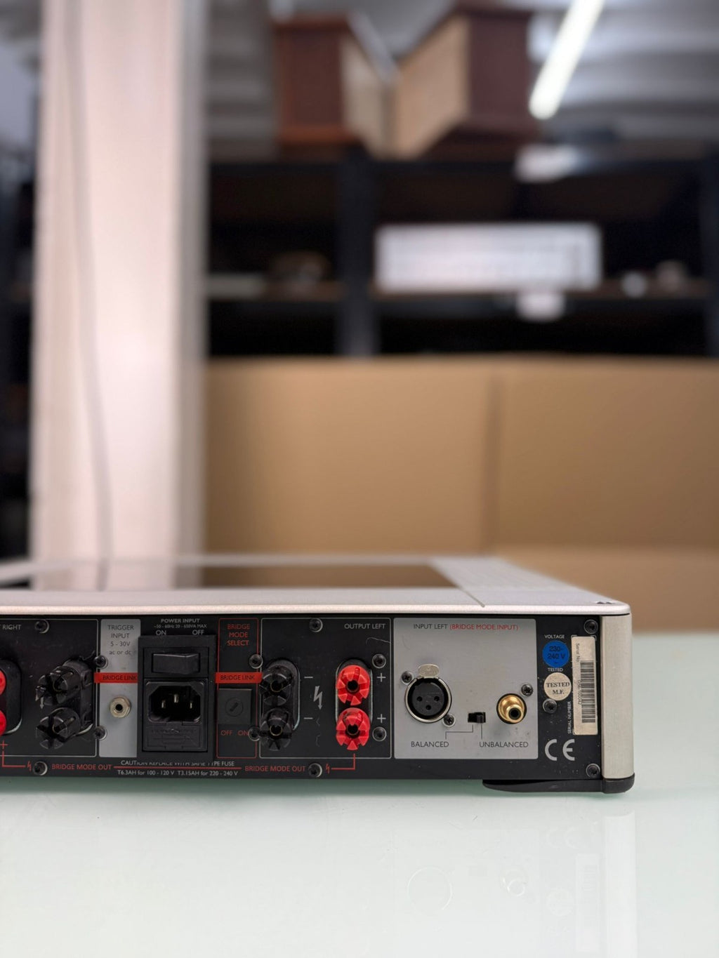 MERIDIAN G56 TWO CHANNEL POWER AMPLIFIER