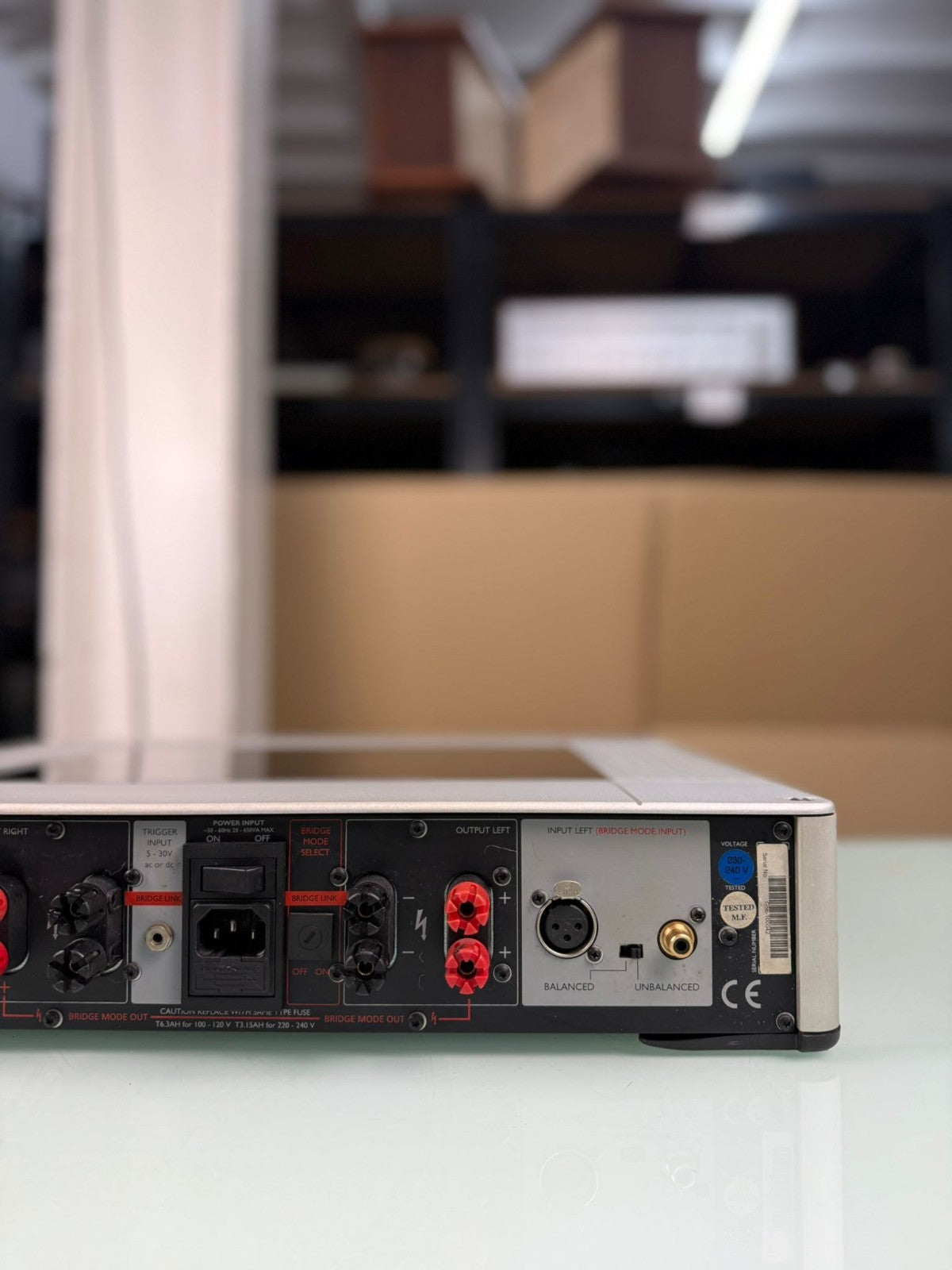 MERIDIAN G56 TWO CHANNEL POWER AMPLIFIER