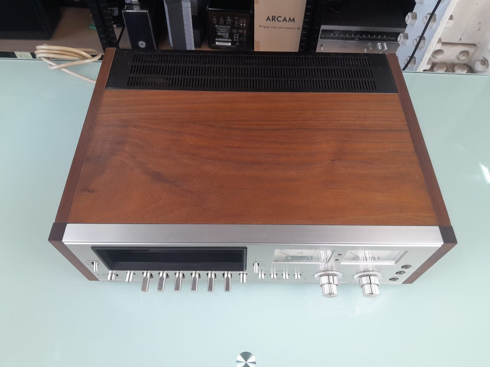 SERVICED PIONEER CT F7171 STEREO CASSETTE TAPE DECK