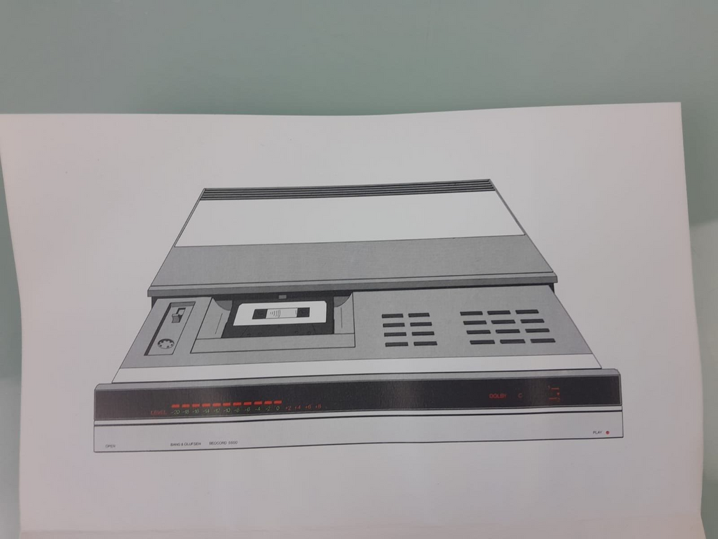 BANG & OLUFSEN B&O BEOCORD 5500 OWNER'S MANUAL