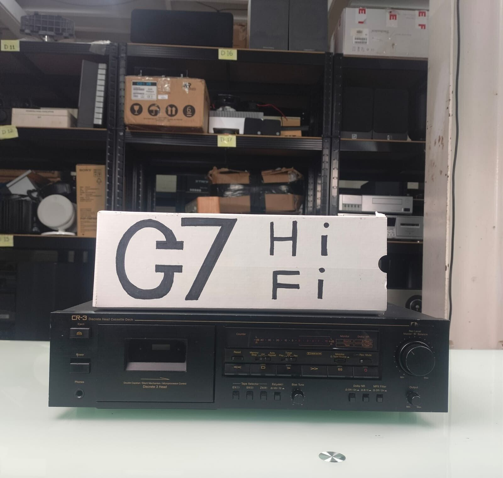 NAKAMICHI CR-3 DISCRETE HEAD CASSETTE DECK