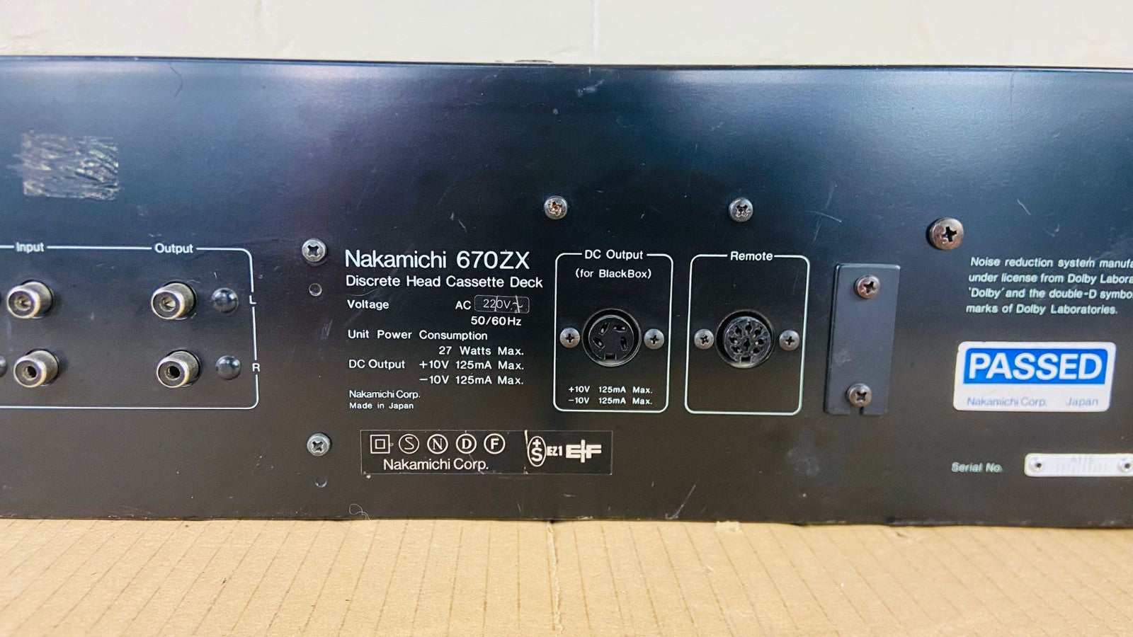 NAKAMICHI 670ZX DISCRETE HEAD CASSETTE DECK