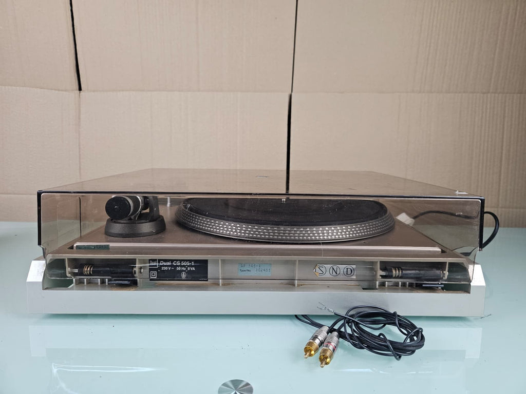 DUAL CS 505-1 TURNTABLE WITH ORTOFON CARTRIDGE