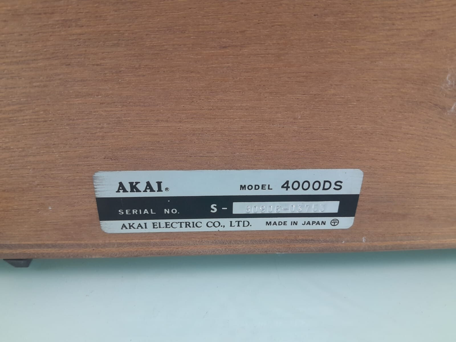 AKAI 4000DS REEL TO REEL
