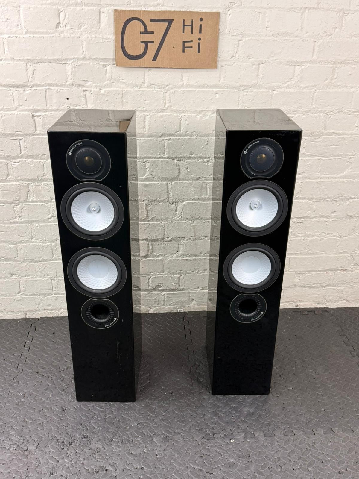 MONITOR AUDIO SILVER RX6 FLOOR STANDING SPEAKERS