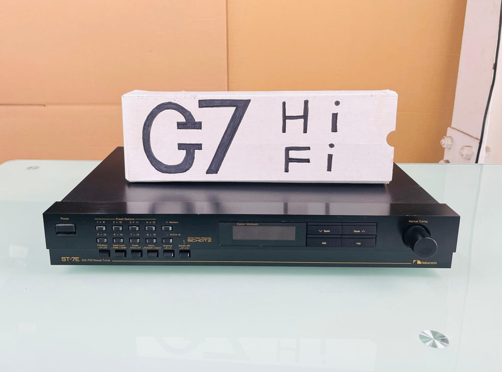 NAKAMICHI ST 7E AM/FM STEREO TUNER