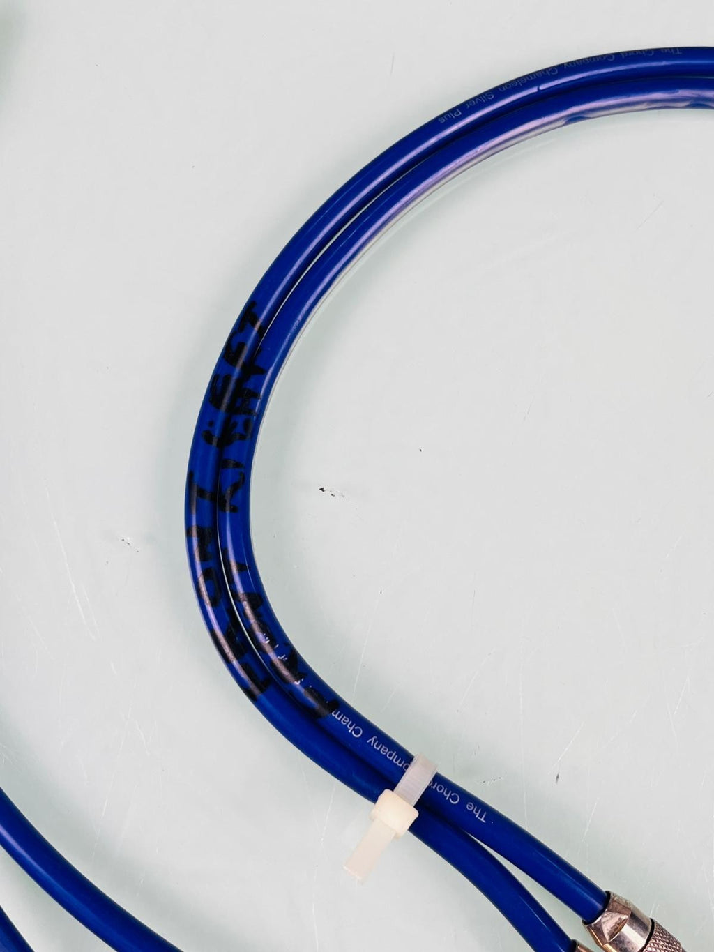 THE CHORD COMPANY CHAMELEON SILVER PLUS RCA INTERCONNECT  CABLES #002