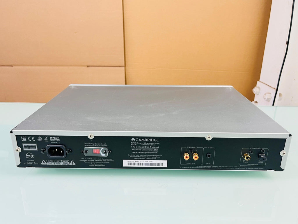 CAMBRIDGE AUDIO CXC CD TRANSPORT WITH REMOTE
