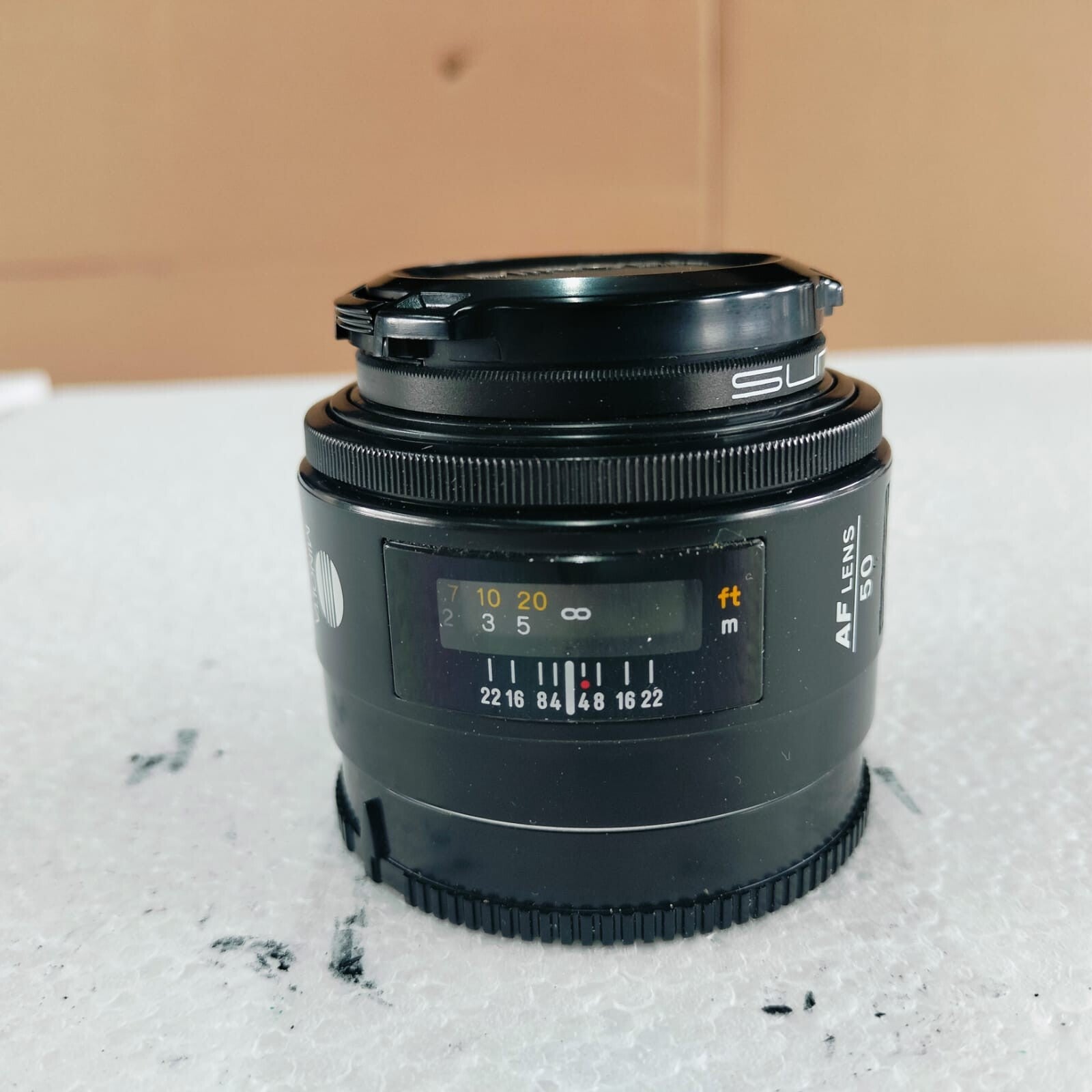 MINOLTA AF 50MM 1/1.7 LENS WITH CAP