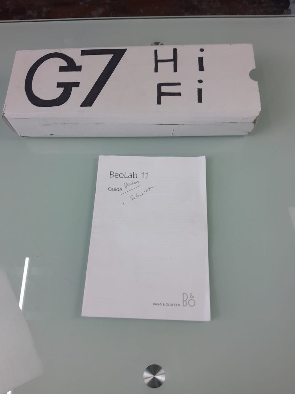 BANG & OLUFSEN B&O BEOLAB 11 SUBWOOFER GUIDE / MANUAL