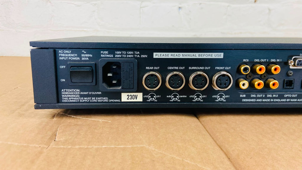 MARK RAGGETTS NAIM AV2 PREAMPLIFIER