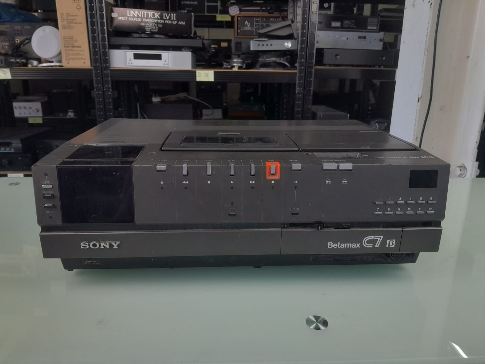 SONY SL C7UB BETAMAX VIDEO CASSETTE RECORDER #003