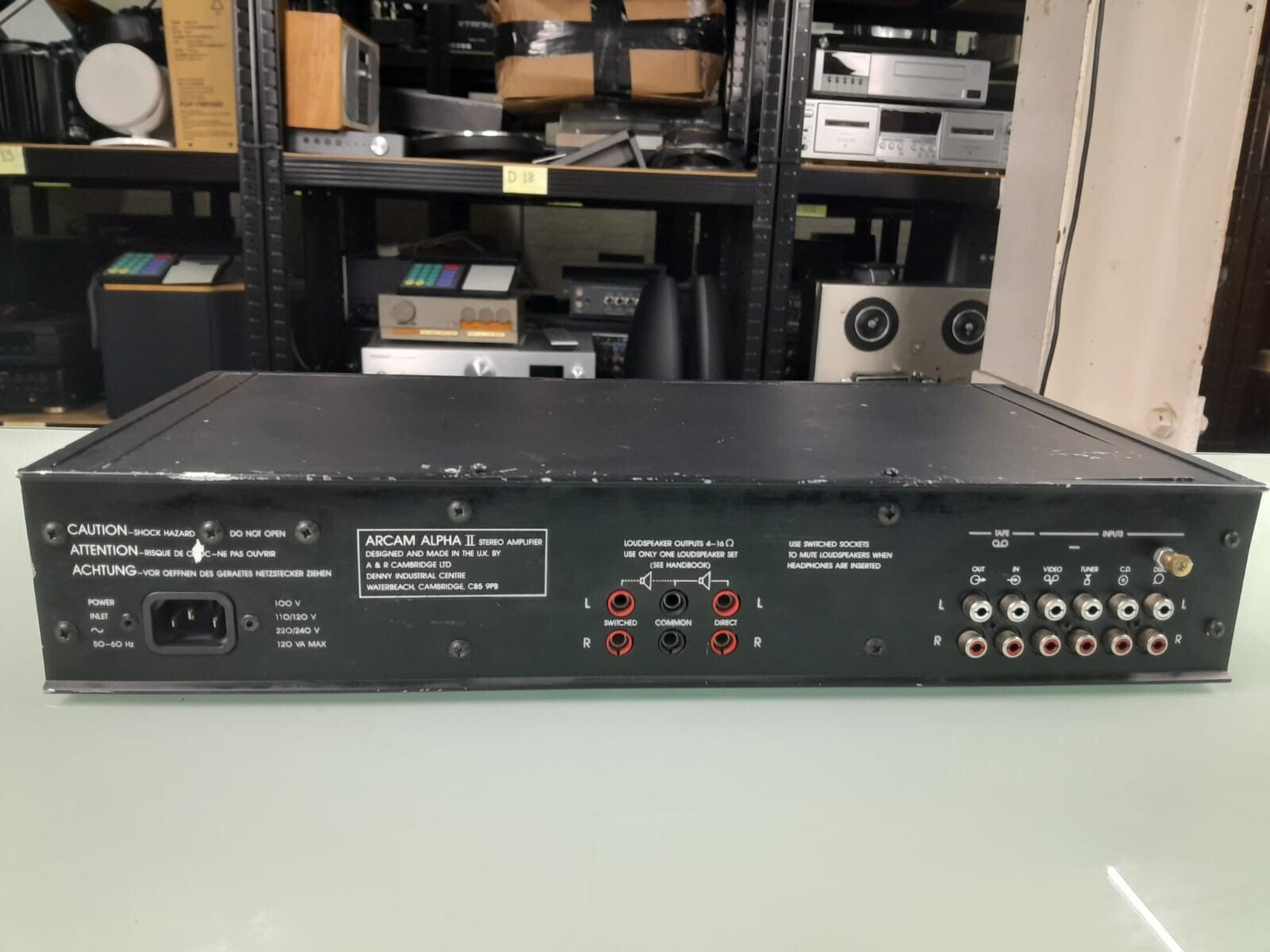 ARCAM ALPHA II INTEGRATED STEREO AMPLIFIER