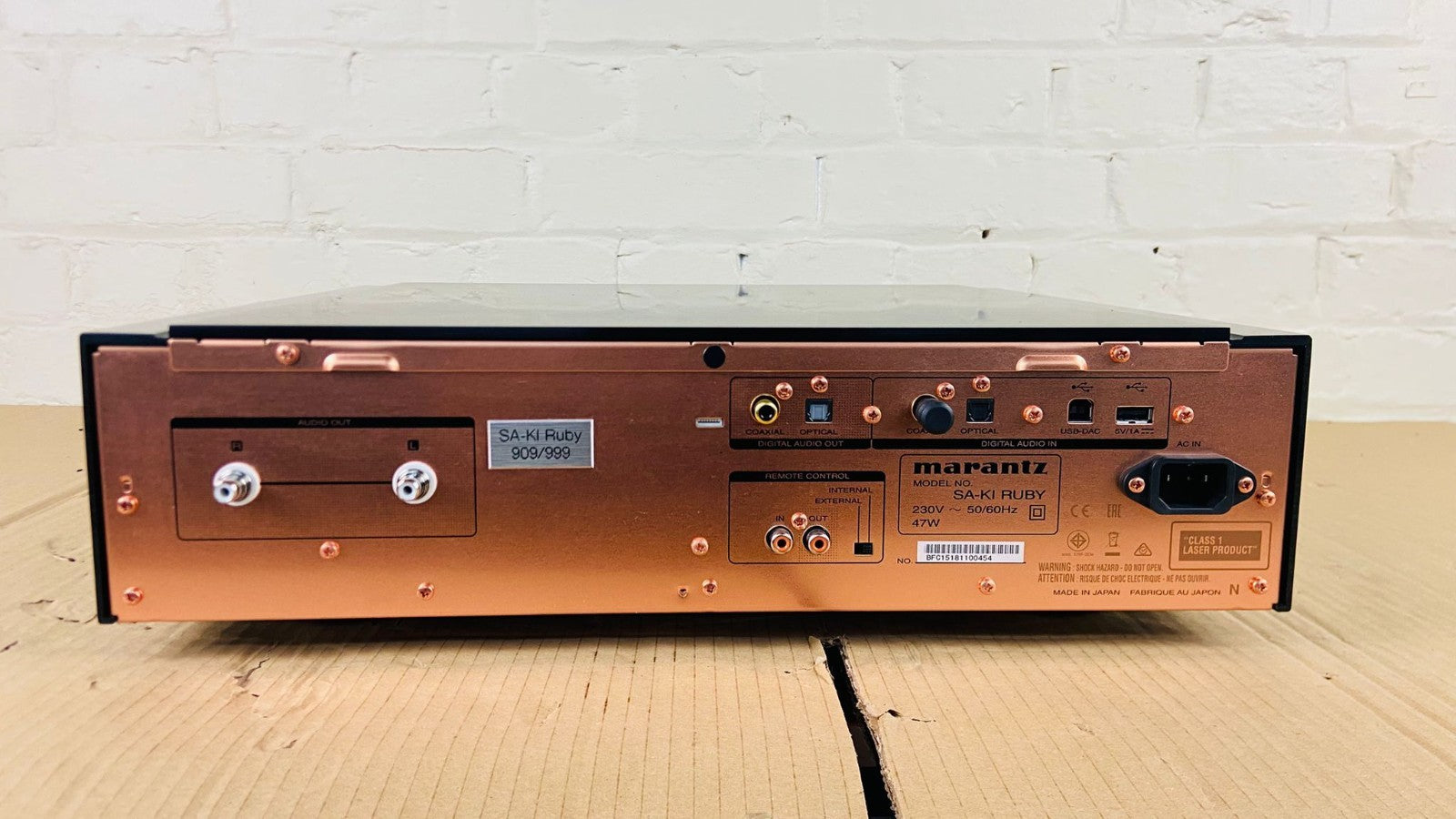 Marantz SA-KI Ruby Ken Ishiwata Signature SACD/CD/DAC