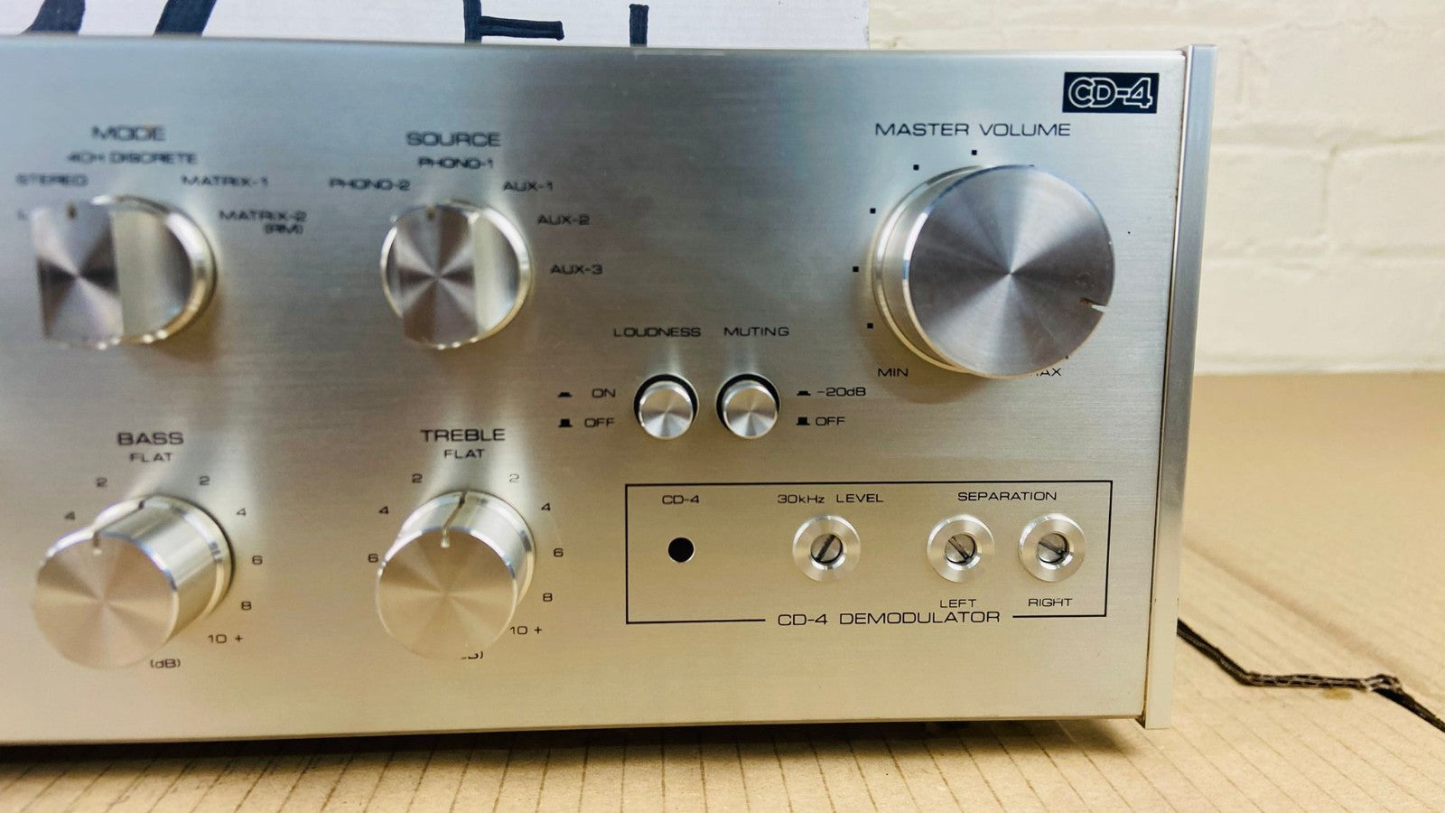 JVC JA X9 8 CHANNEL INTEGRATED AMPLIFIER