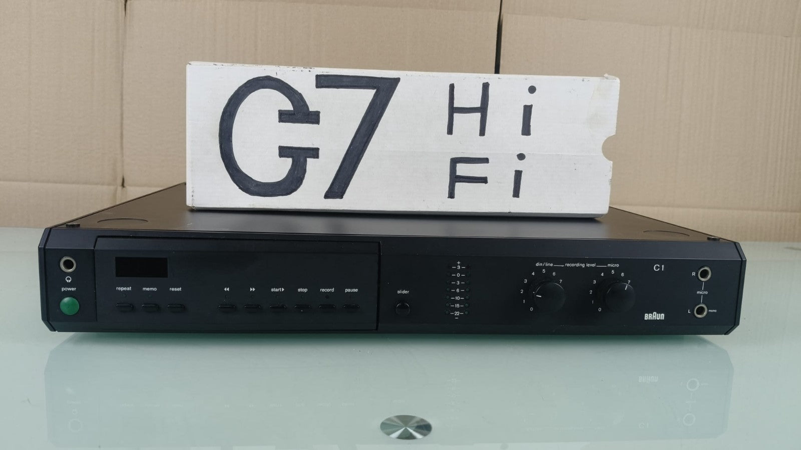 SERVICED BRAUN C1 STEREO CASSETTE DECK