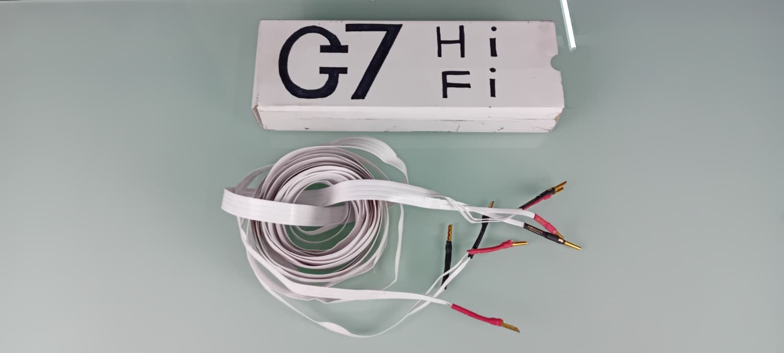 NORDOST FLATLINE 4 FLAT SPEAKER CABLE BI WIRE VERSION #002