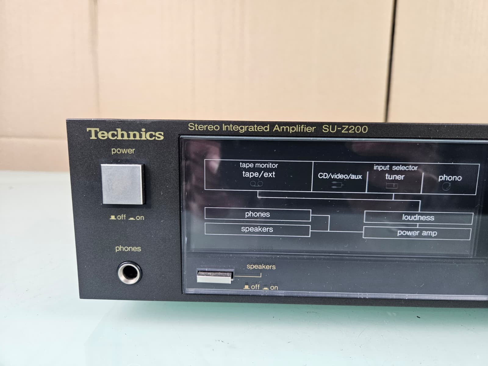 TECHNICS SU Z200 STEREO INTEGRATED AMPLIFIER