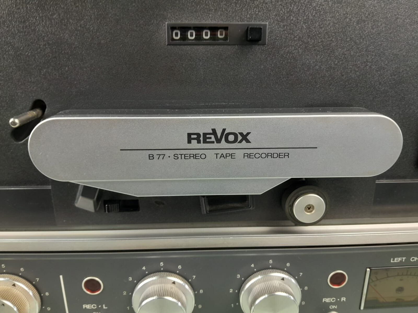 REVOX B 77 STEREO TAPE RECORDER REEL 2 REEL