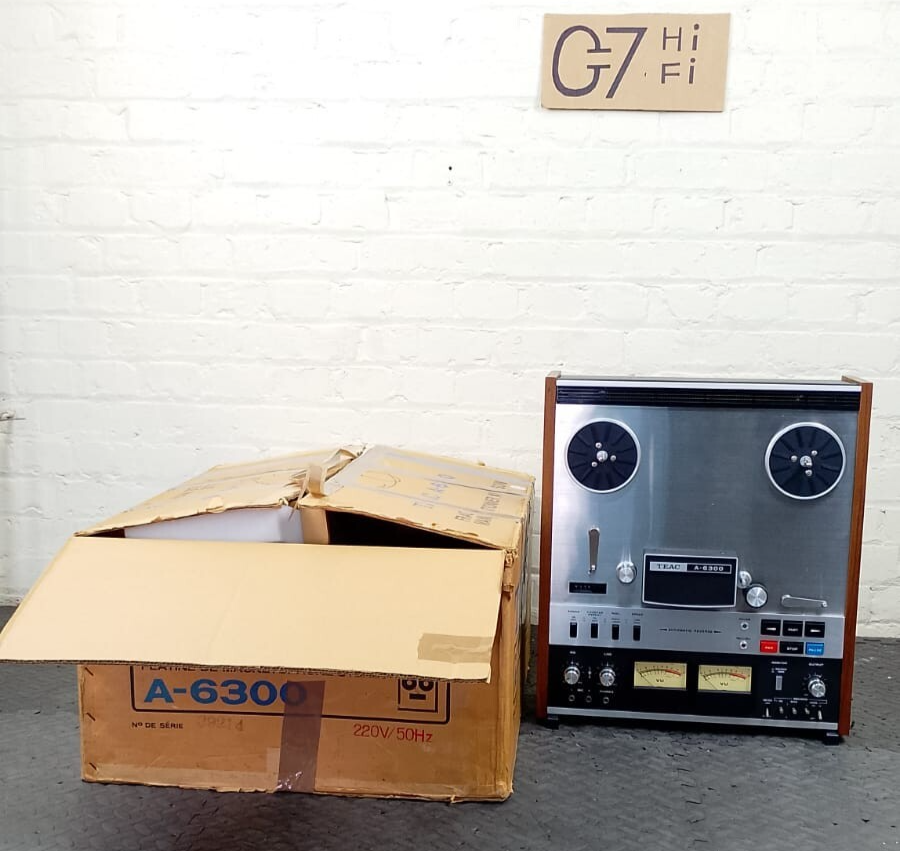 SERVICED TEAC A 6300 STEREO REEL TO REEL DECK
