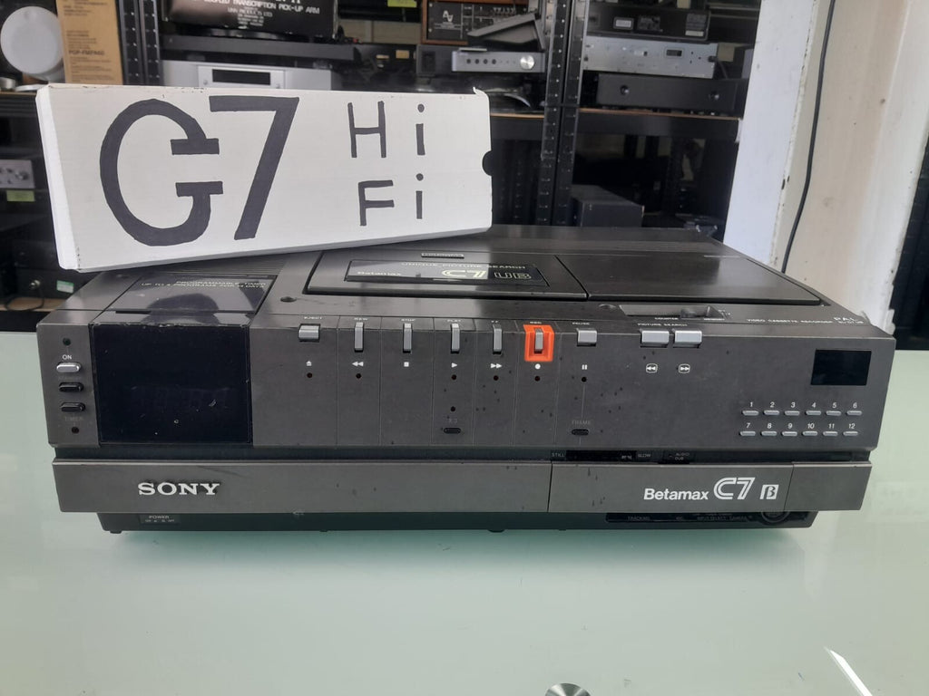 SONY SL C7UB BETAMAX VIDEO CASSETTE RECORDER #004