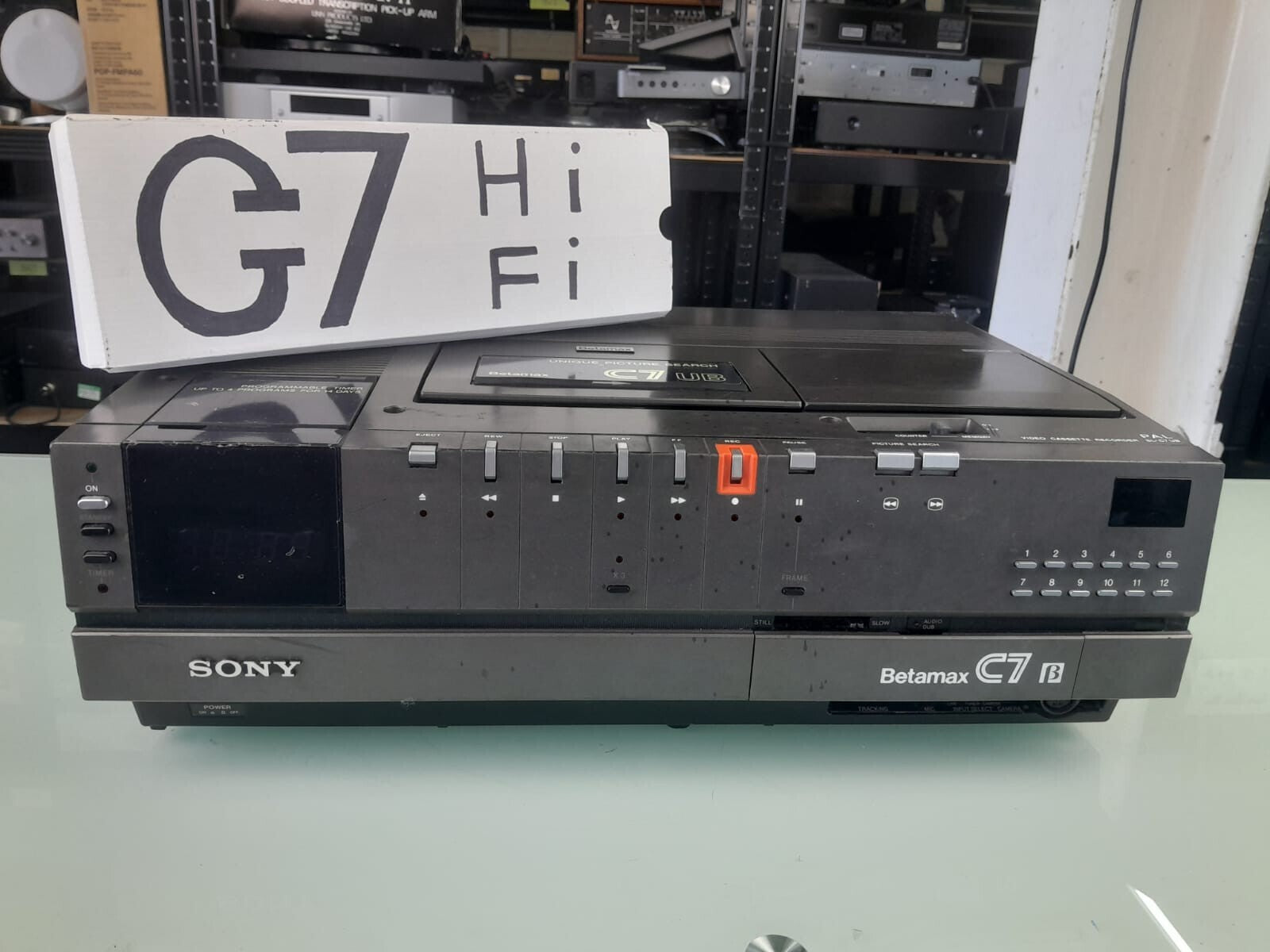 SONY SL C7UB BETAMAX VIDEO CASSETTE RECORDER #004