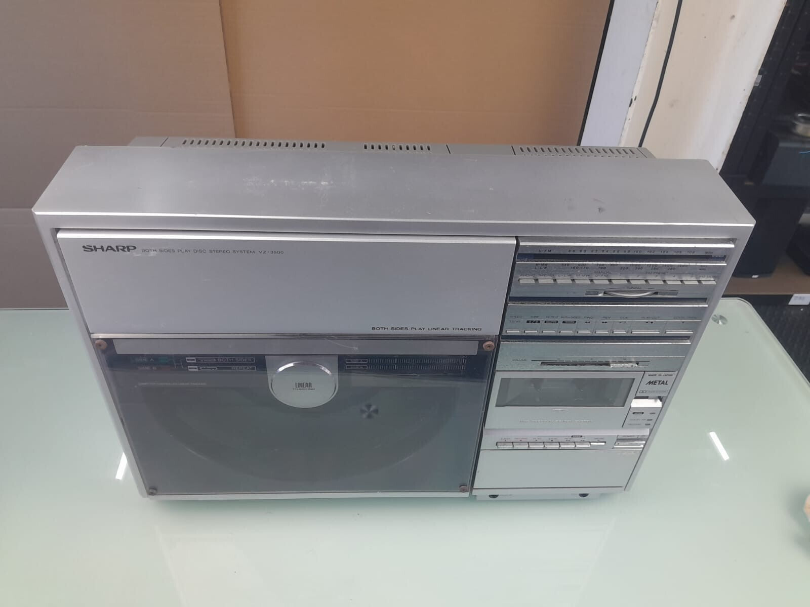 SHARP VZ 3500E STEREO SYSTEM