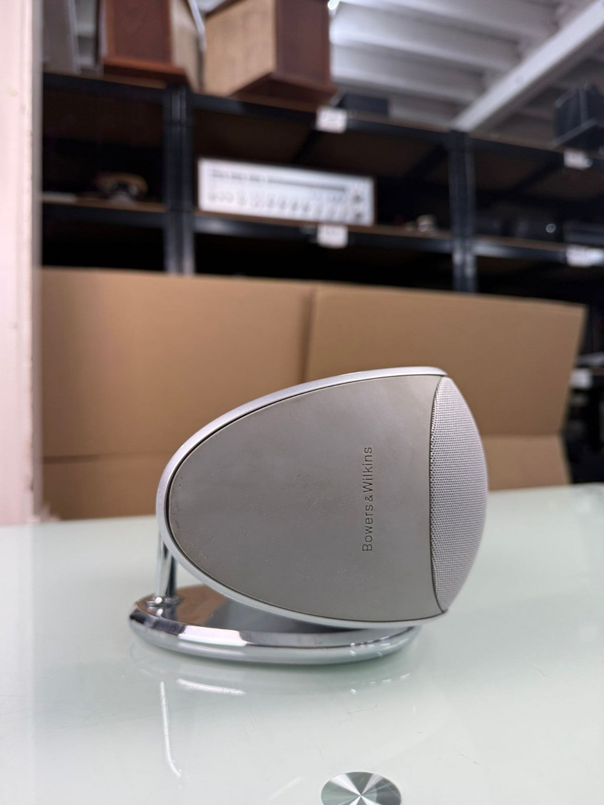 BOWERS & WILKINS B&W M1 MK1 CENTER SPEAKER WITH TABLE STAND