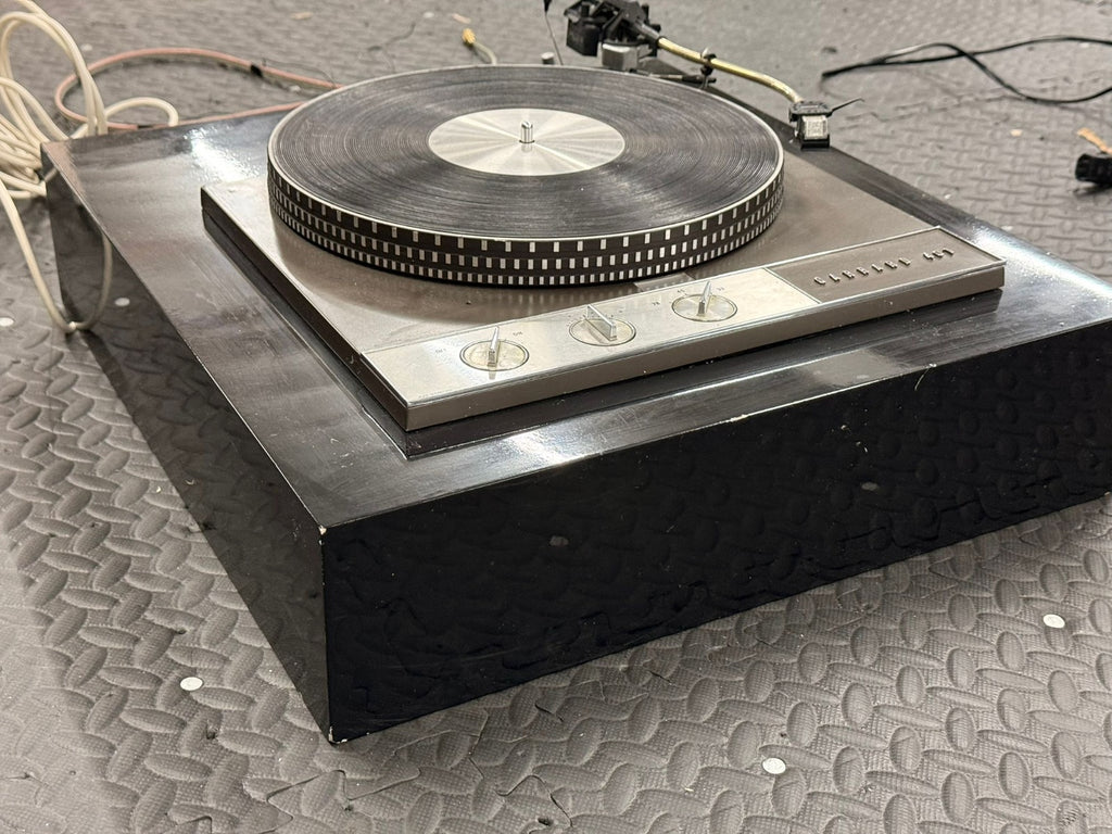 GARRARD 401 TURNTABLE ON SOLID GRANITE PLINTH SME SERIES 3 III S TONEARM
