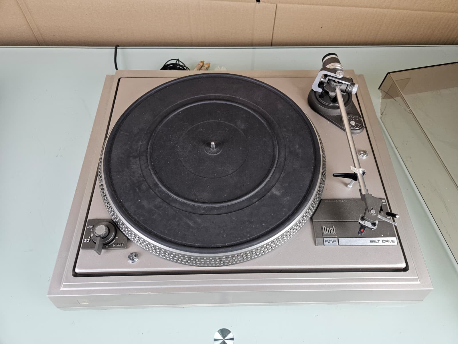 DUAL CS 505-1 TURNTABLE WITH ORTOFON CARTRIDGE