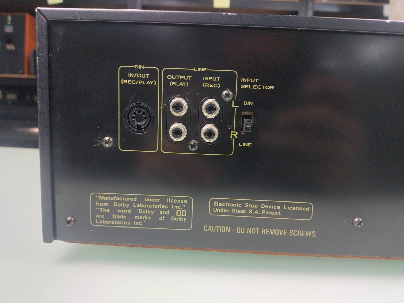 PIONEER CT-F6060 STEREO CASSETTE TAPE DECK