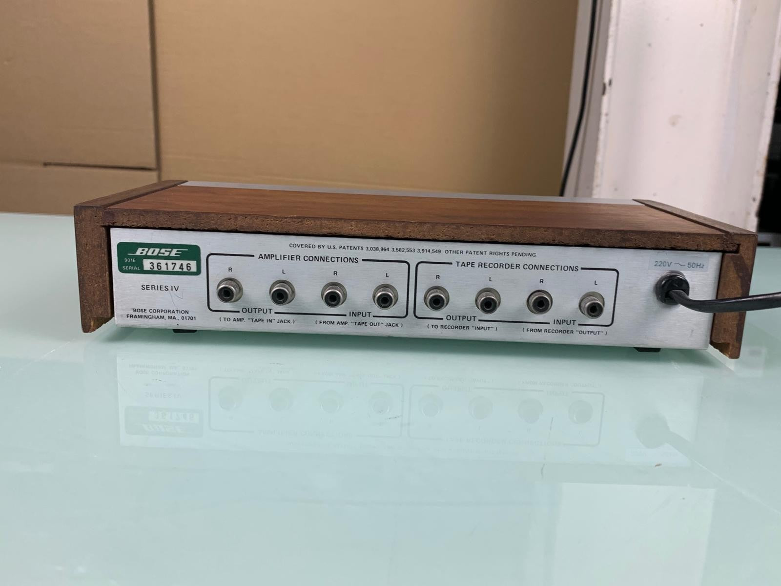 BOSE 901 SERIES IV ACTIVE EQUALIZER