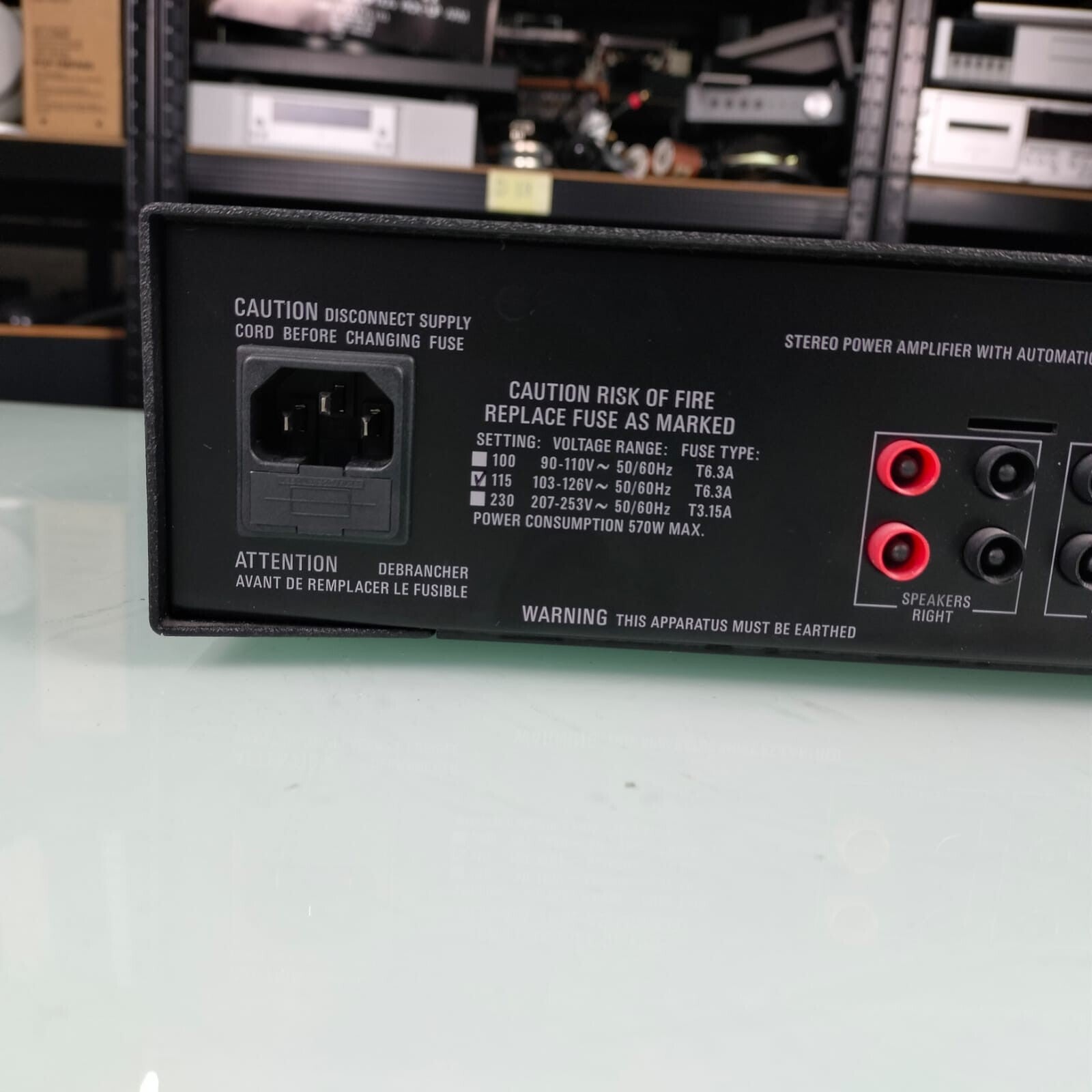 LINN LK85 STEREO POWER AMPLIFIER