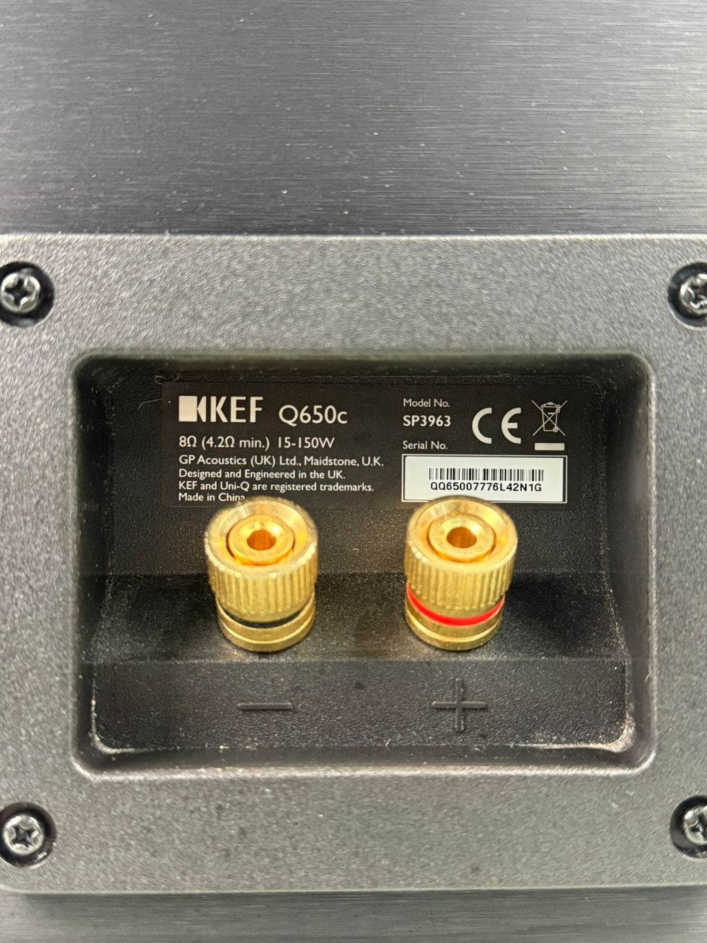 KEF Q650C CENTER SPEAKER