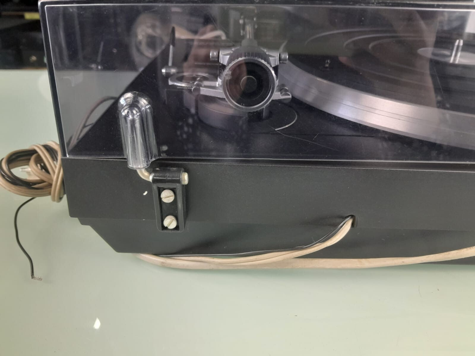 PHILIPS BLACK TULIP AF 829 AUTOMATIC TURNTABLE WITH PHILIPS 412 II CARTRIDGE