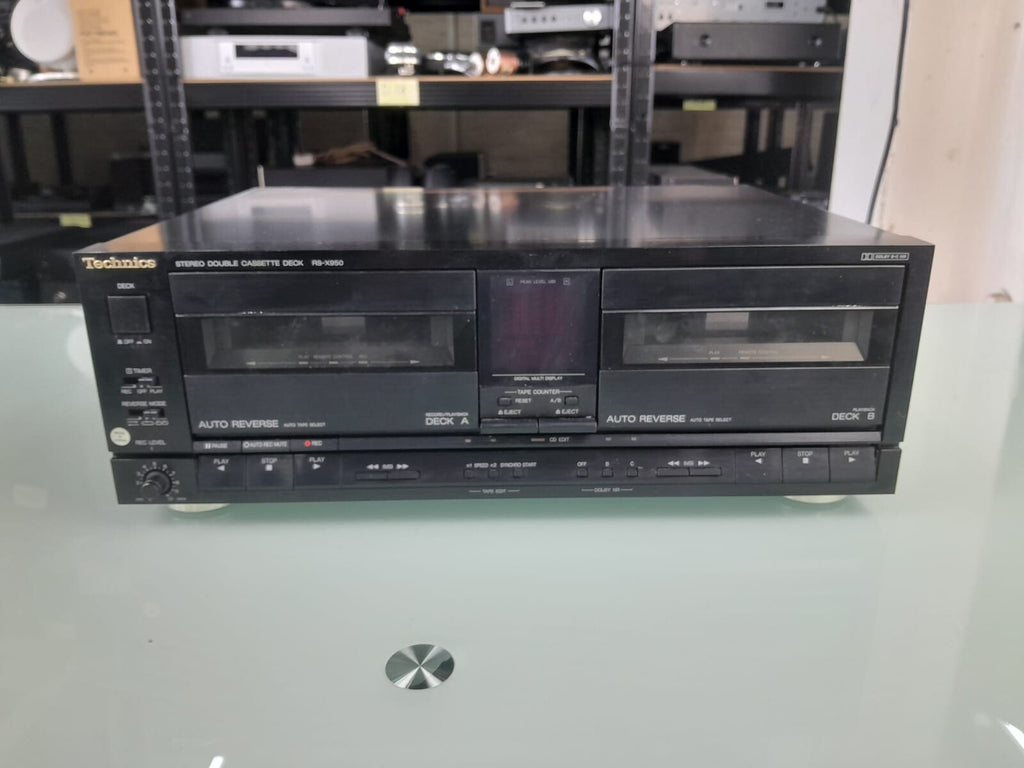TECHNICS RS X950 STEREO DOUBLE CASSETTE DECK
