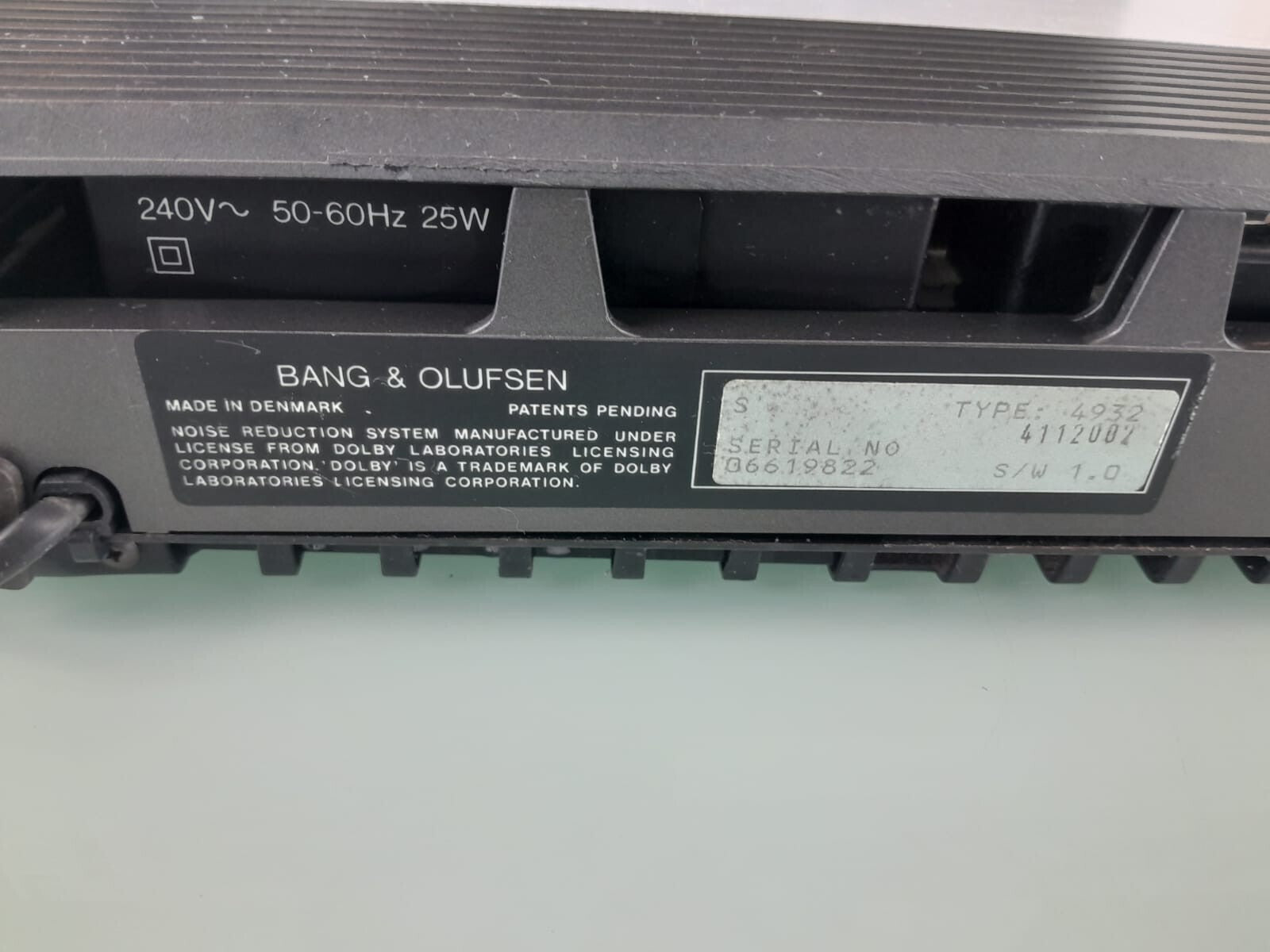 BANG & OLUFSEN B&O BEOCORD 5500 CASSETTE TAPE DECK