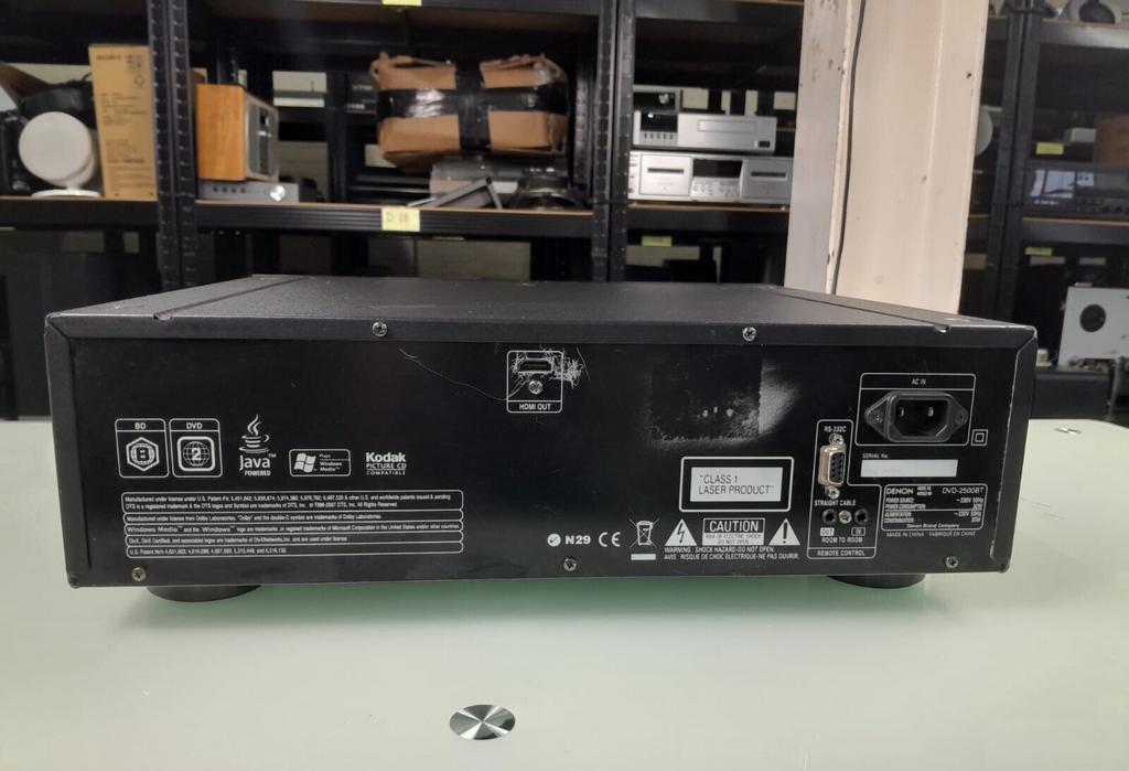 DENON DVD-2500BT BLU-RAY DISC TRANSPORT