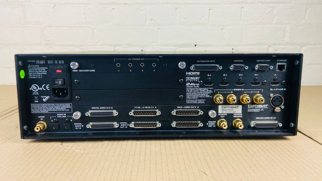 DATASAT RS20i 16-channel surround sound processor HOME CINEMA
