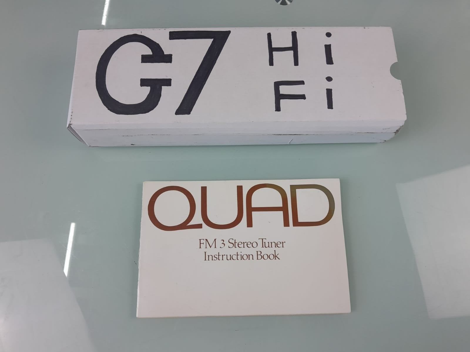 QUAD FM 3 STEREO TUNER INSTRUCTION BOOK / MANUAL