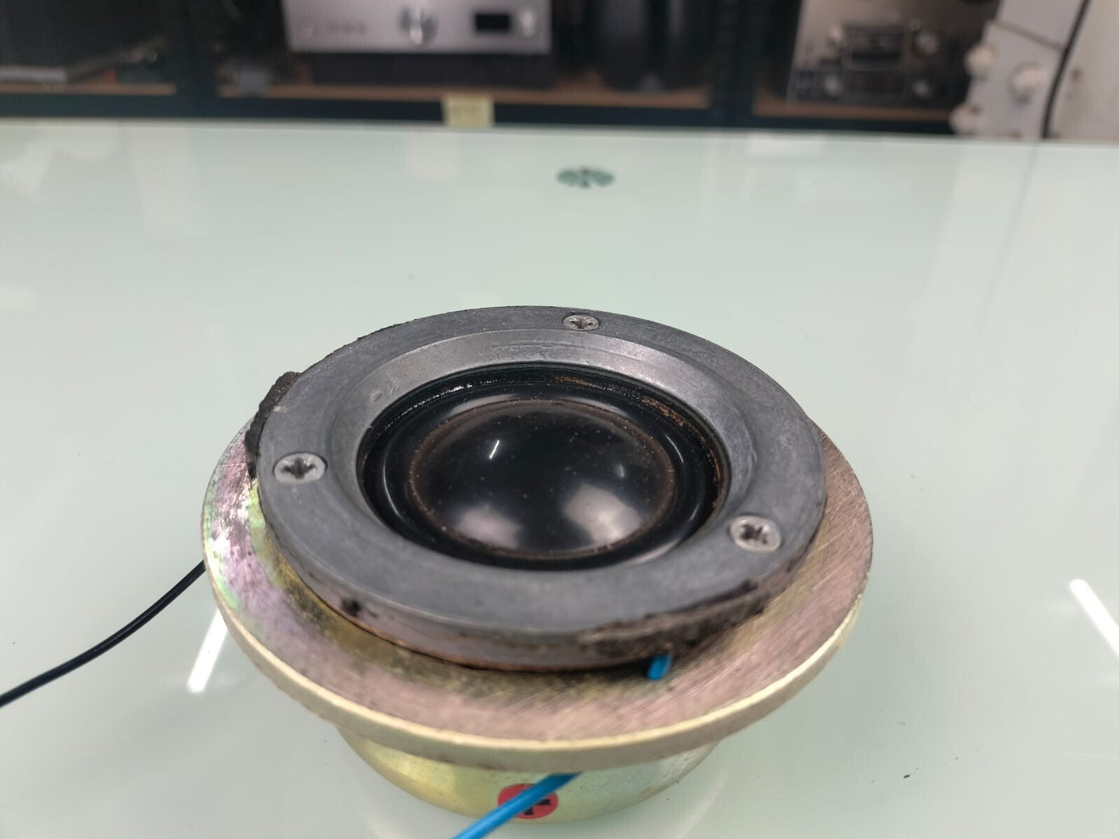 VINTAGE KEF DOME TWEETER FROM MORDAUNT SHORT MS 40 SPEAKER